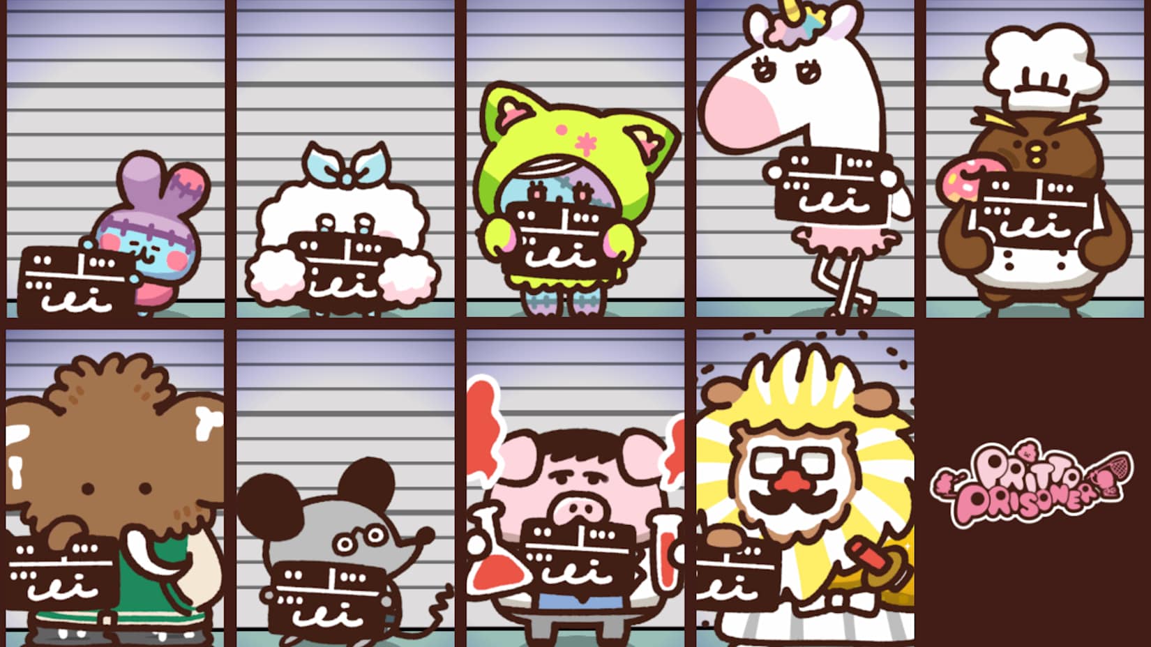 Capa de PRITTO PRISONER - DLC [Conjunto de skins de animais B]