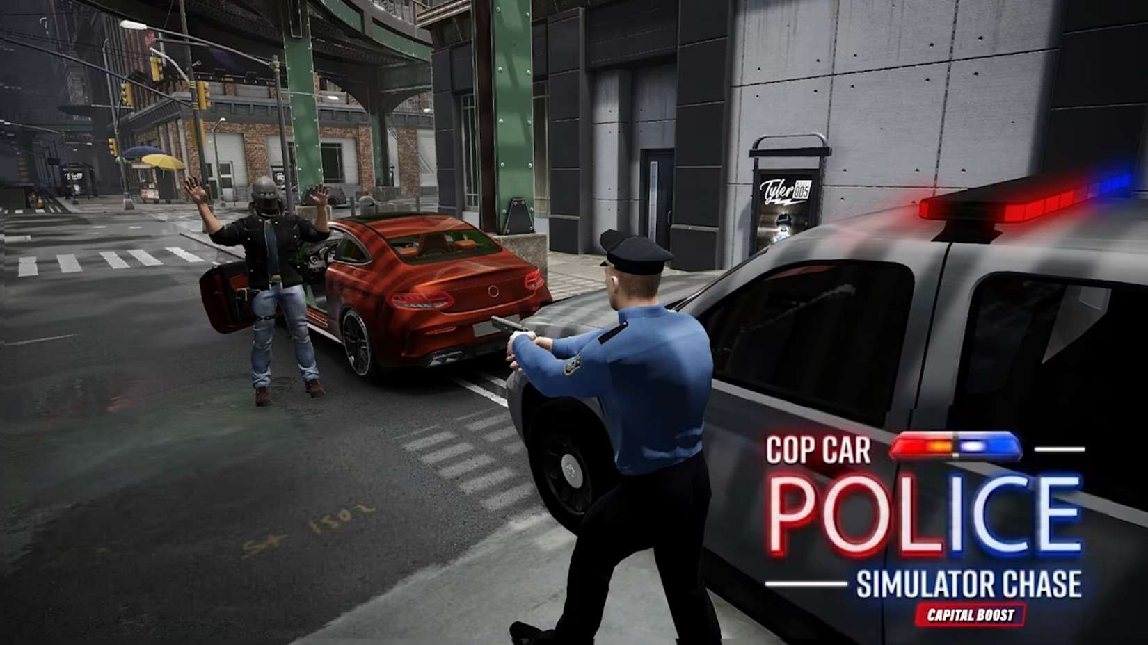 Cop Car Police Simulator Chase: Capital Boost 封面