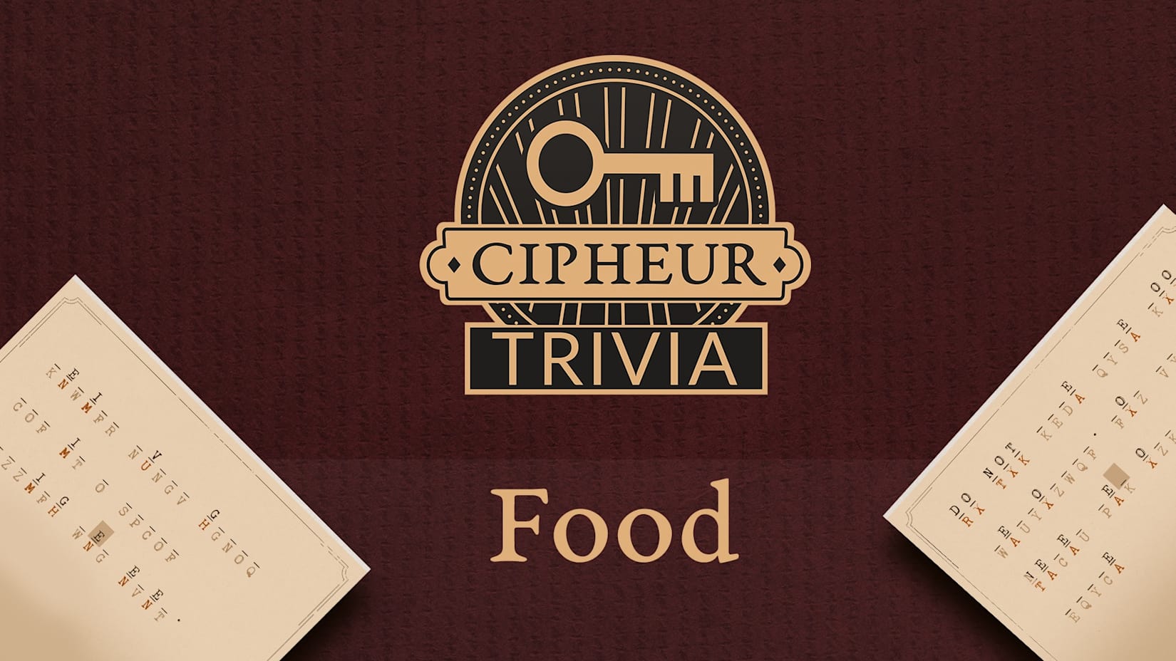 Cipheur: Trivia Food 封面