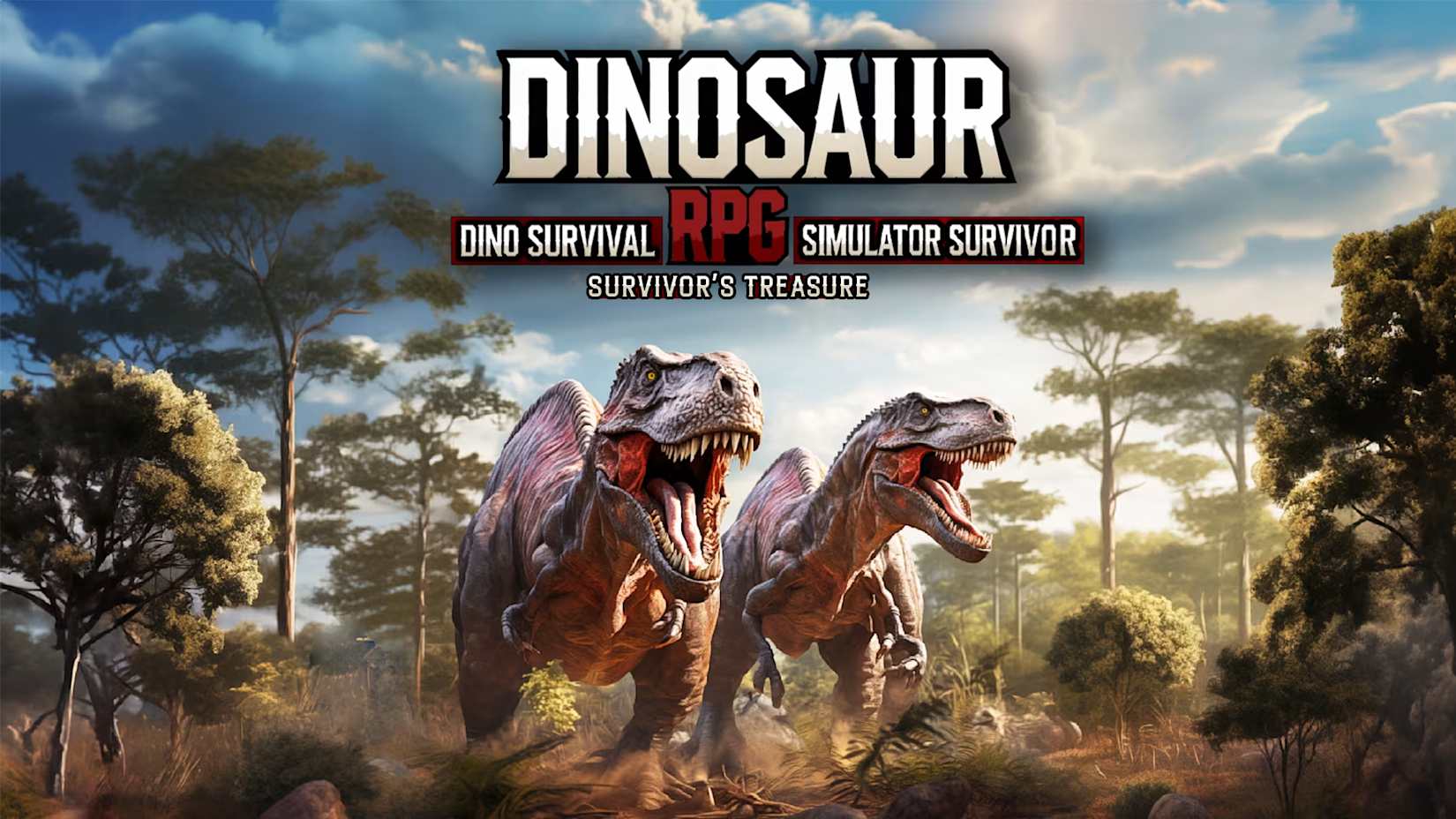 Capa de Dinosaur RPG - Dino Survival Simulator Survivor: Survivor’s Treasure
