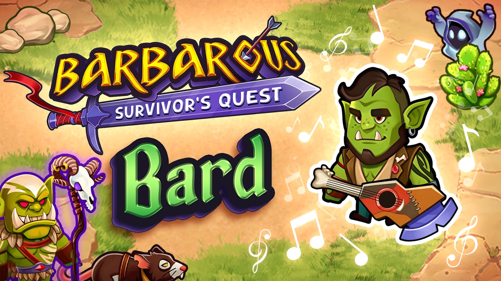 Barbarous: Survivor's Quest - Bard DLC 封面