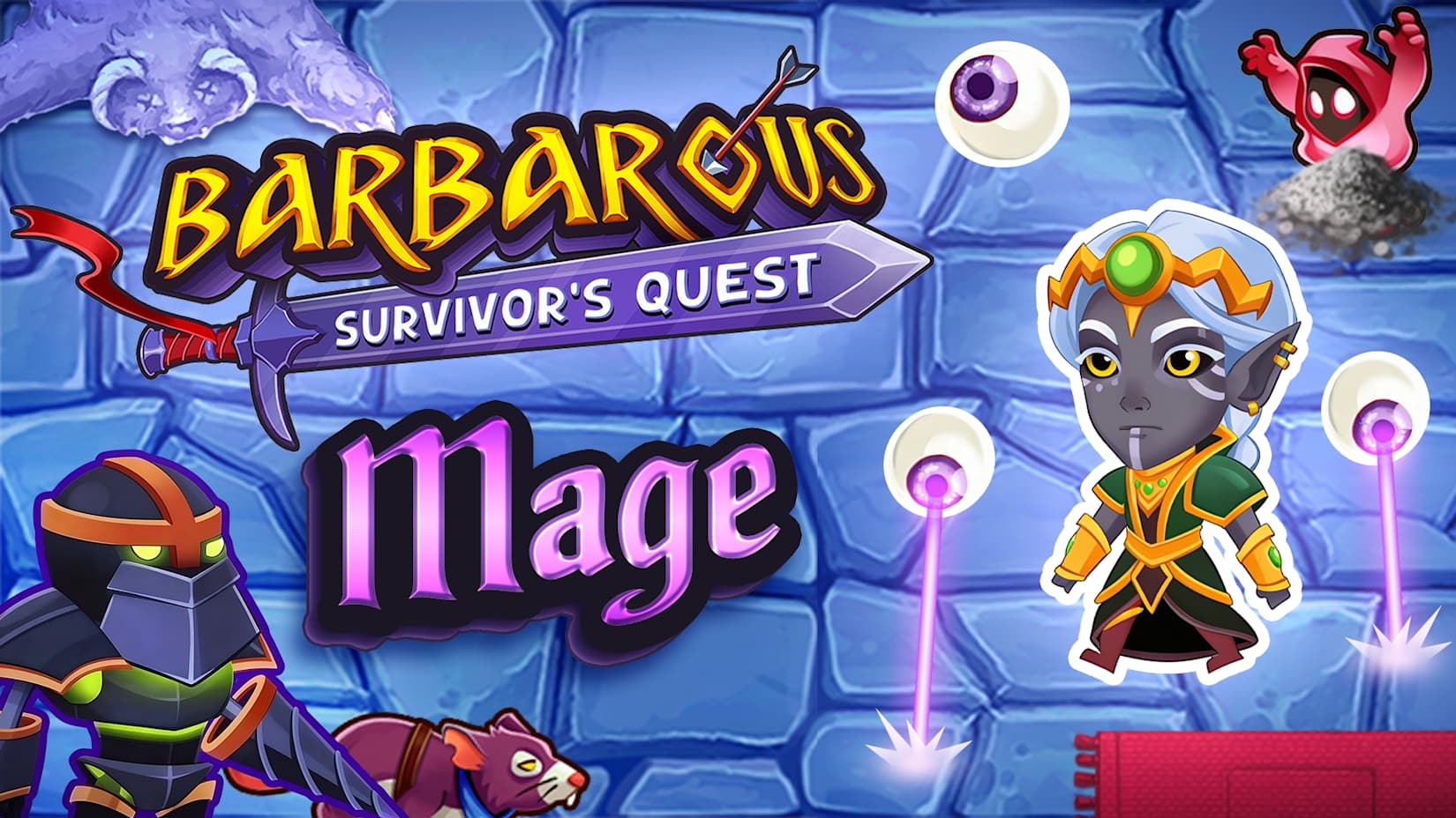 Barbarous: Survivor's Quest - Mage DLC 封面