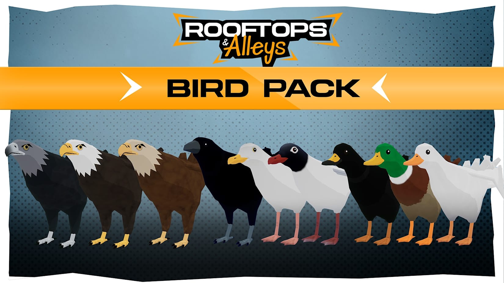 Capa de Rooftops and Alleys: The Parkour Game - Bird Pack DLC