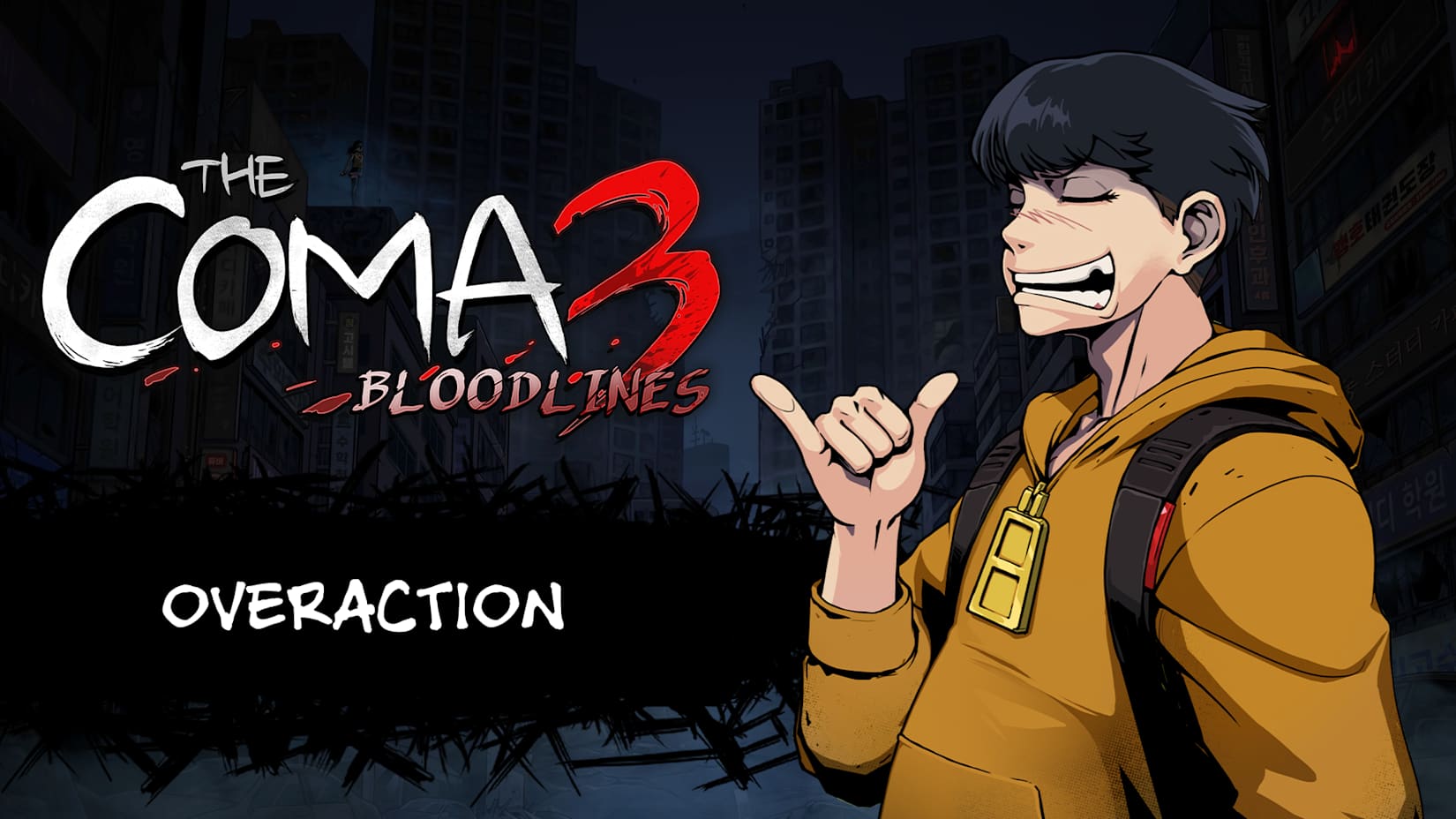 Capa de The Coma 3: Bloodlines - Overaction Skin