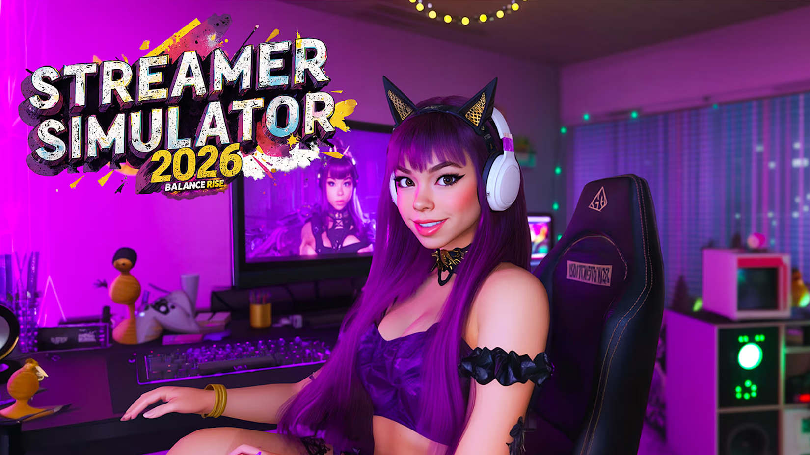 Capa de STREAMER SIMULATOR 2026: Balance Rise