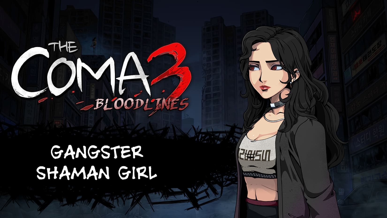 Capa de The Coma 3: Bloodlines - Gangster Shaman Girl Skin