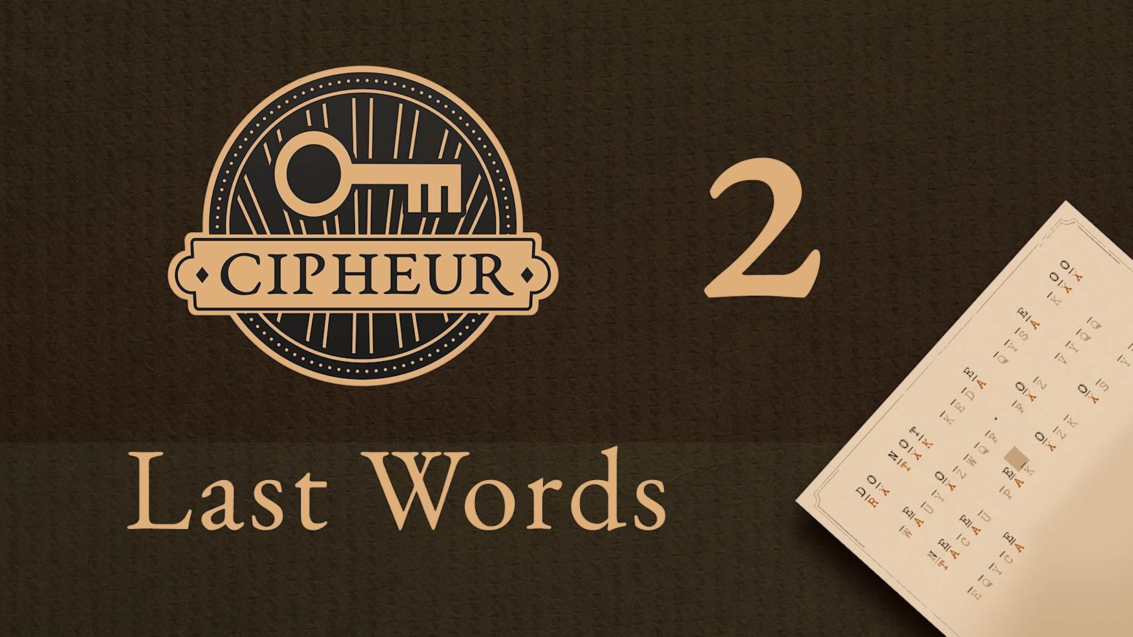 Capa de Cipheur: Last Words 2