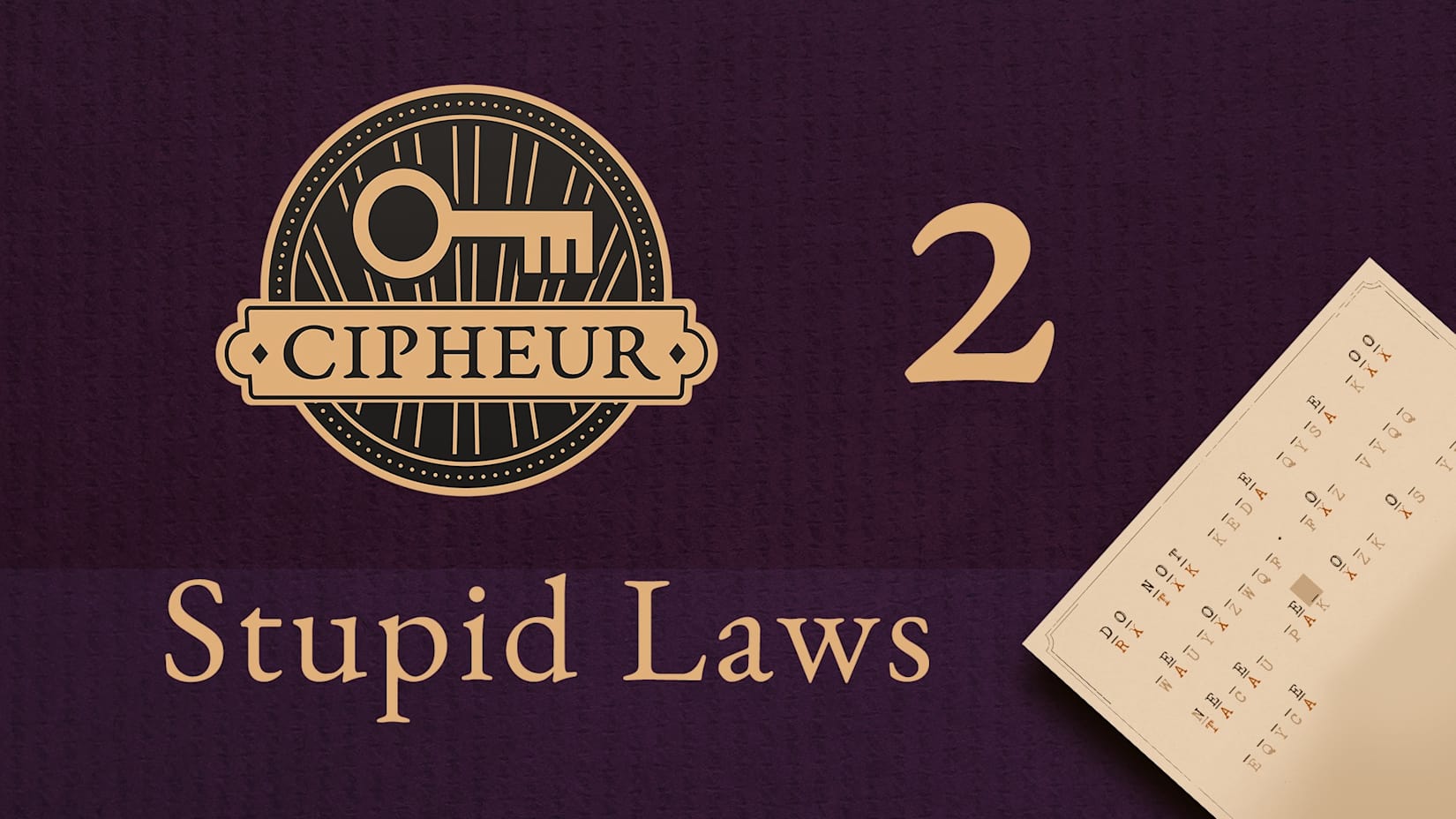 Capa de Cipheur: Stupid Laws 2