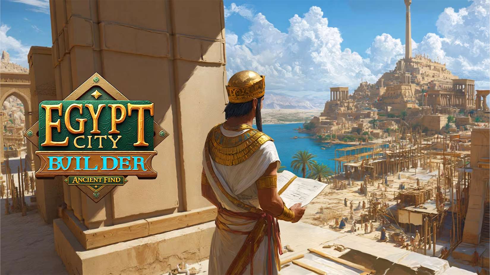 Egypt City Builder: Ancient Find 封面