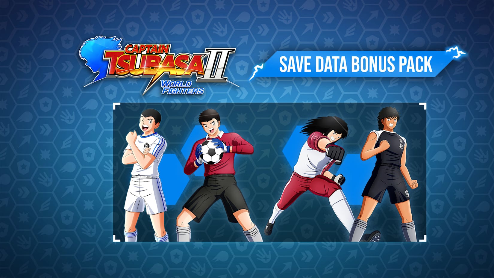 CAPTAIN TSUBASA 2: WORLD FIGHTERS - Bônus de Dados Salvos 封面