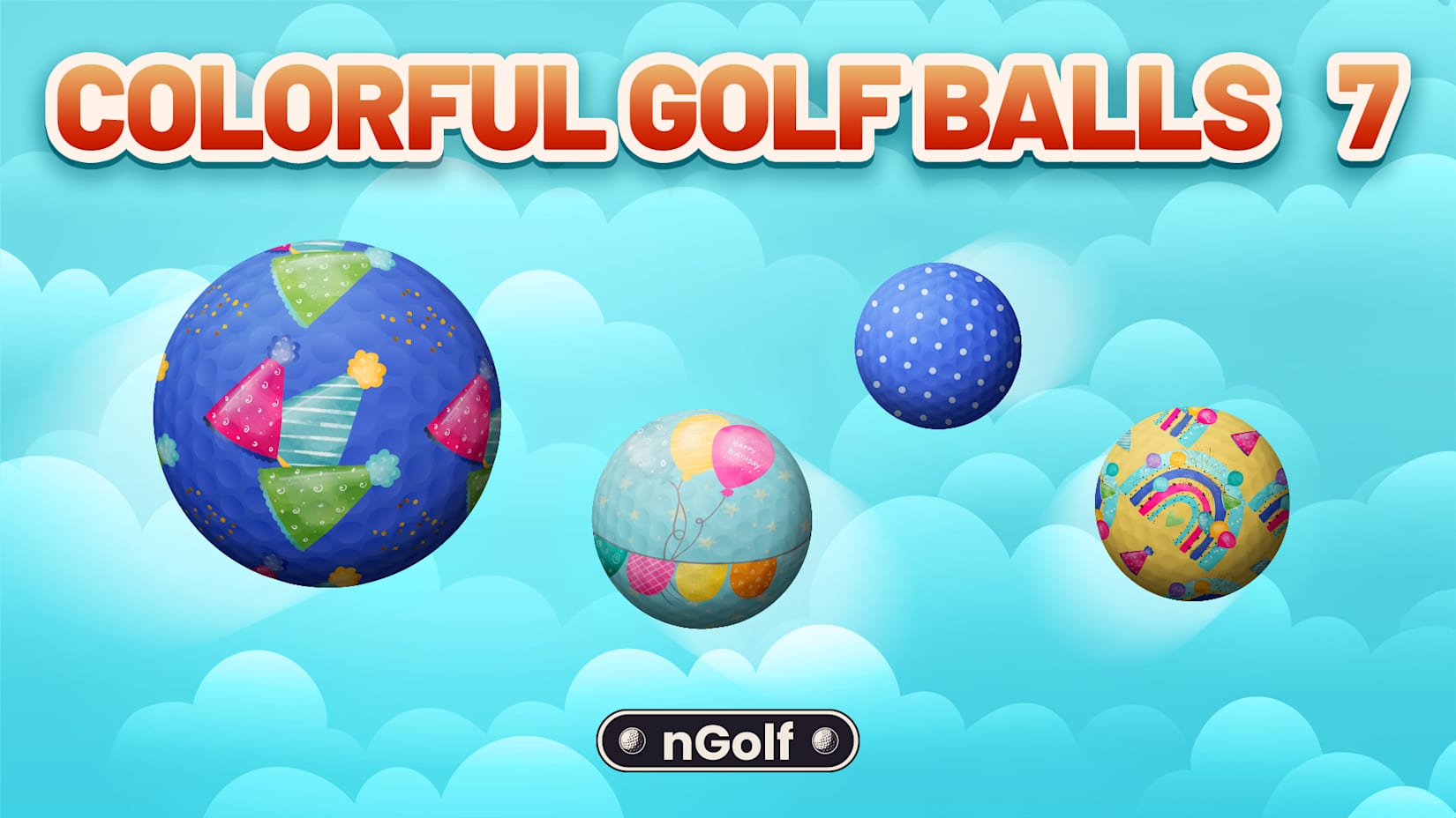 Colorful Golf Balls 7 封面