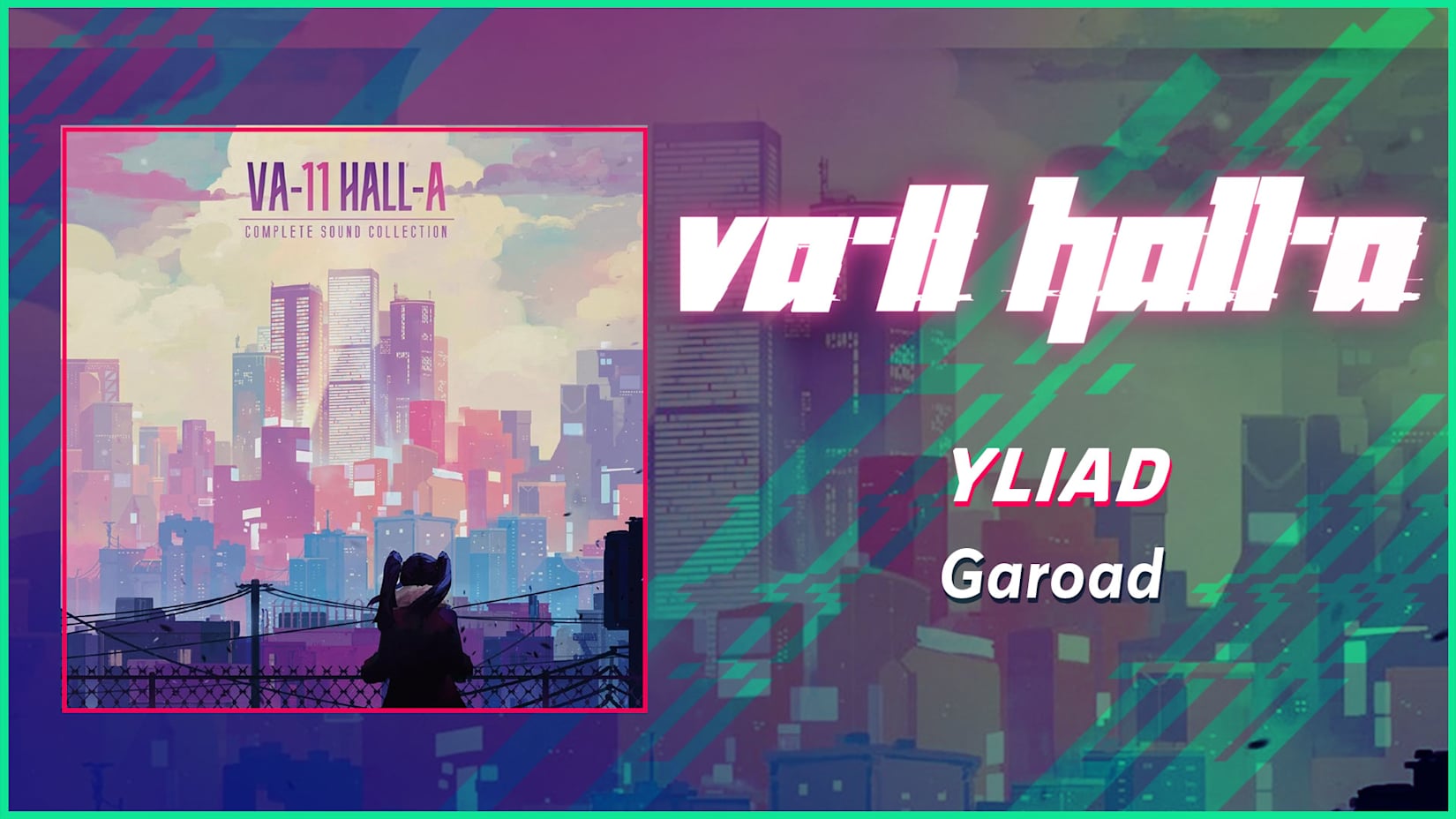 Rift of the NecroDancer: VA-11 Hall-A - "YLIAD" - Garoad 封面