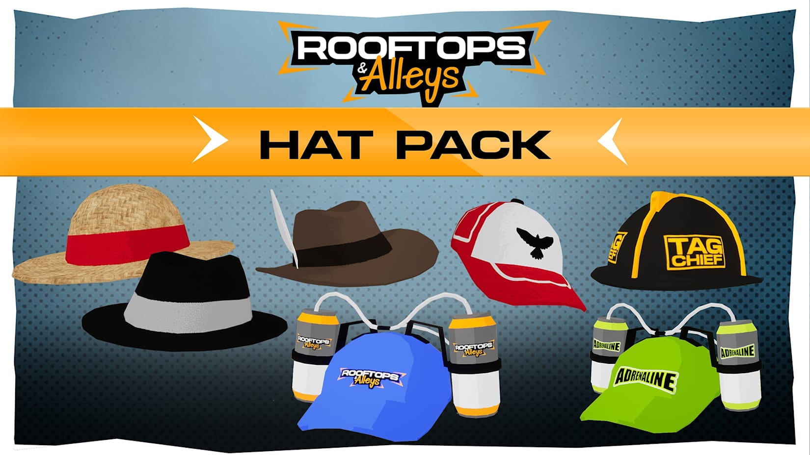 Capa de Rooftops and Alleys: The Parkour Game - Hat Pack DLC