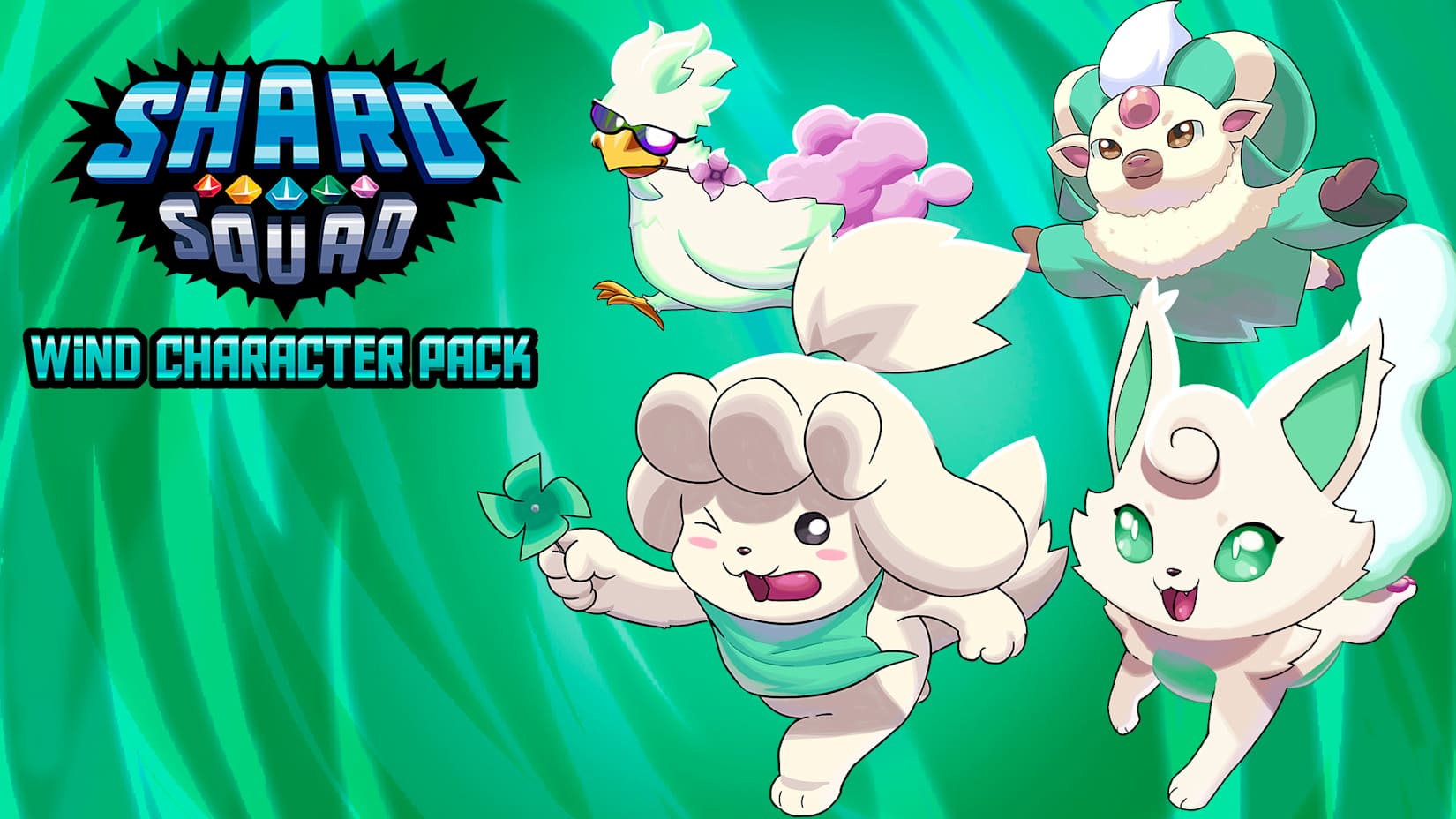 Capa de Shard Squad - Wind Character Pack