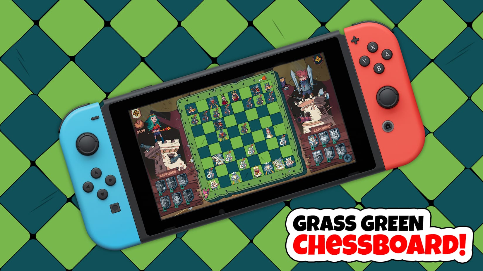 Grass Green Chessboard 封面
