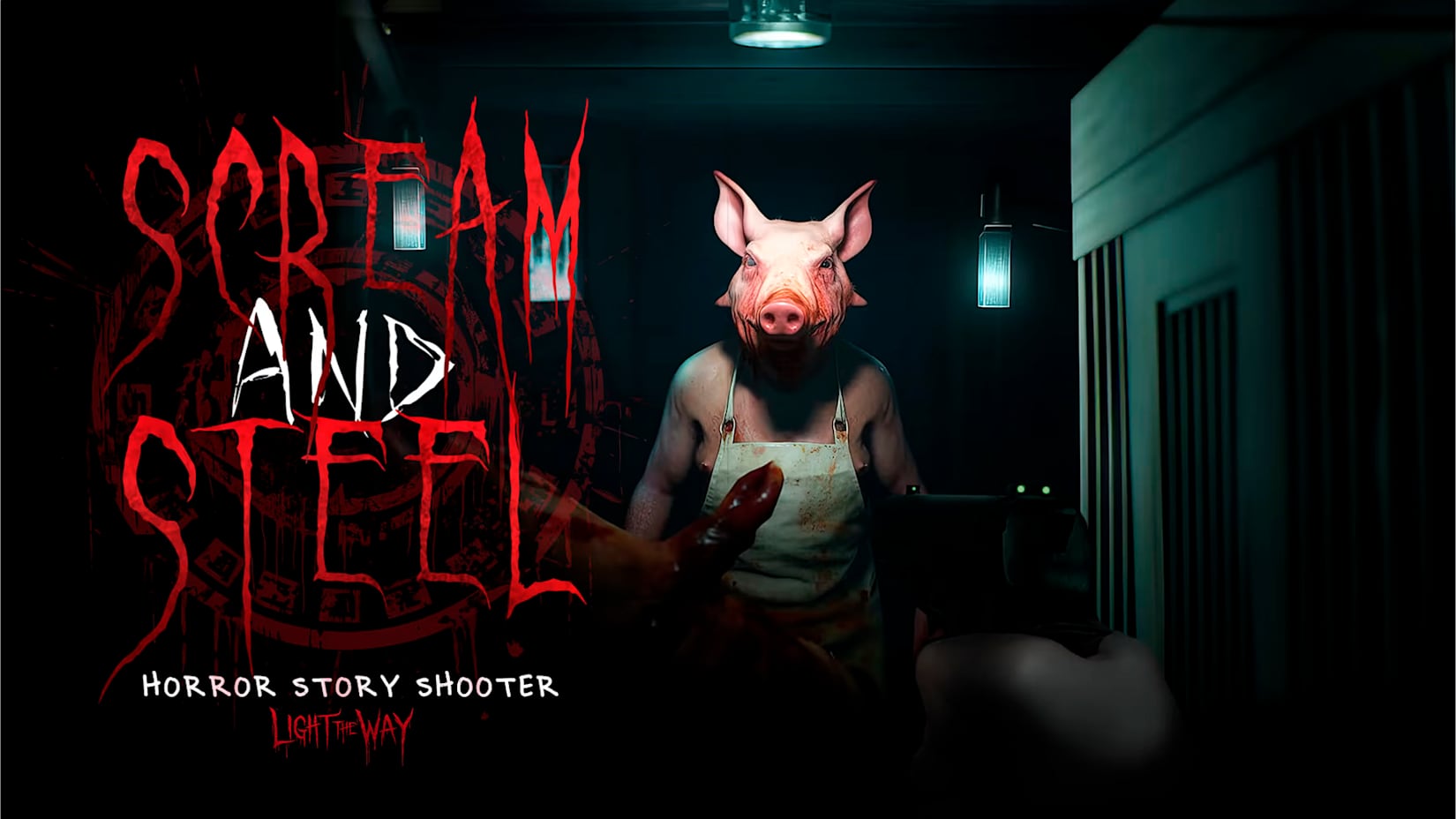 SCREAM AND STEEL - Horror Story Shooter: Light the Way 封面