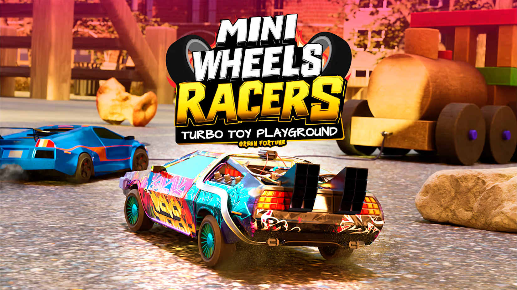 Mini Wheels Racers - Turbo Toy Playground: Green Fortune 封面