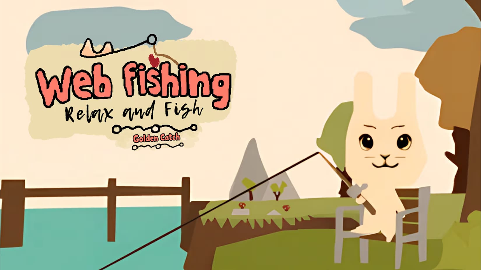 Capa de WEB FISHING – Relax and Fish: Golden Catch