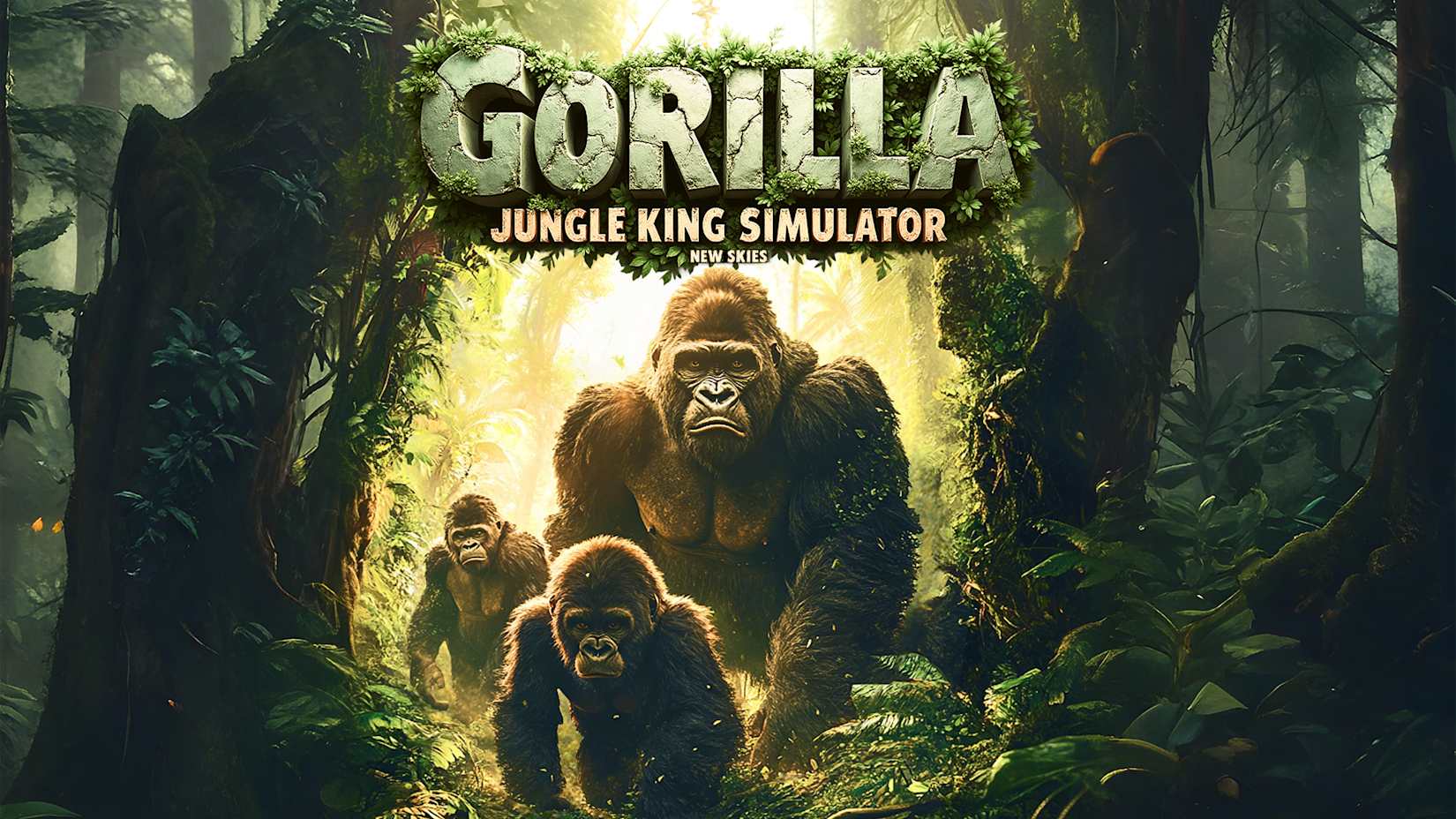 Capa de Gorilla Jungle King Simulator: New Skies