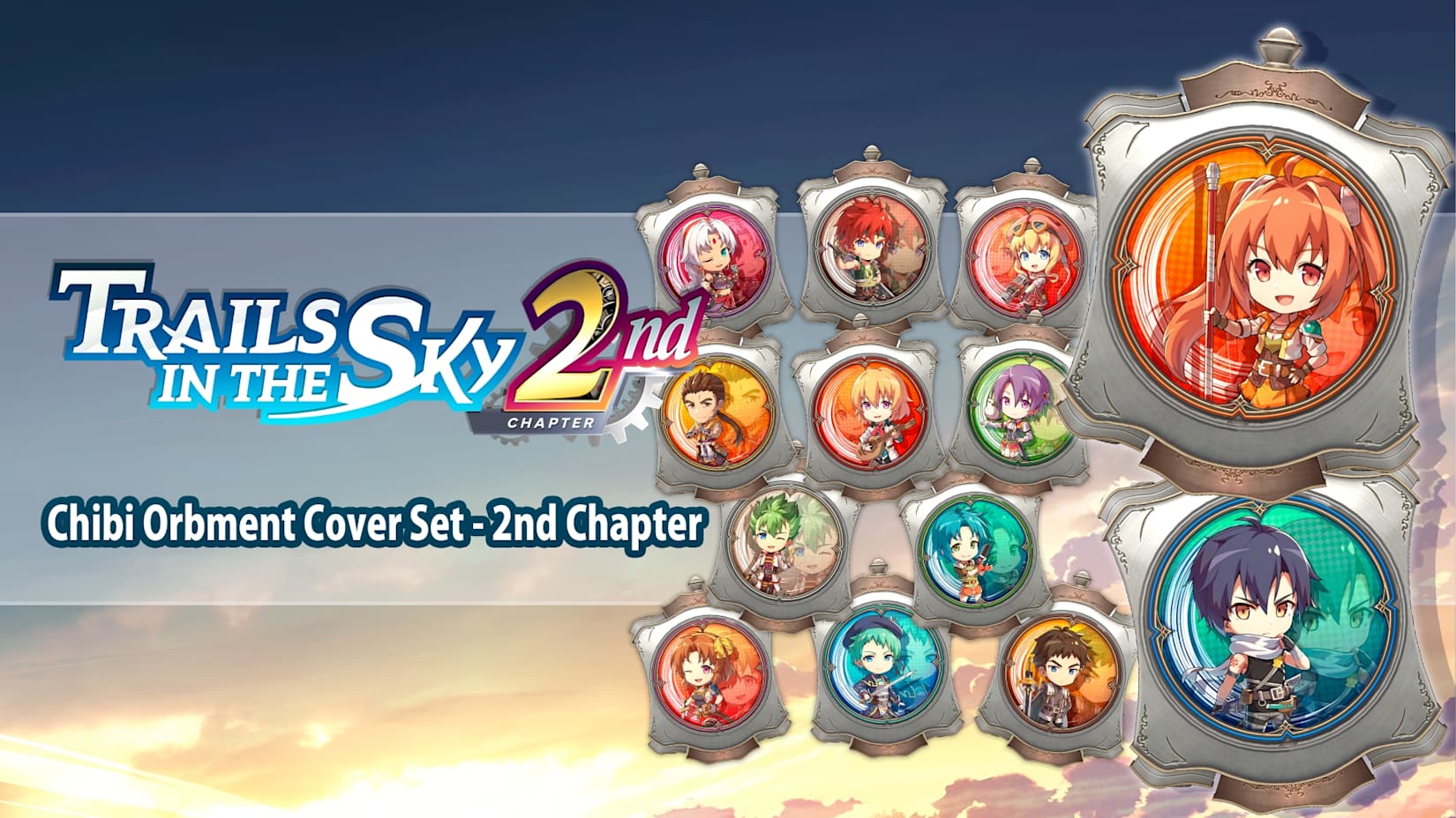 Capa de Chibi Orbment Cover Set - 2nd Chapter
