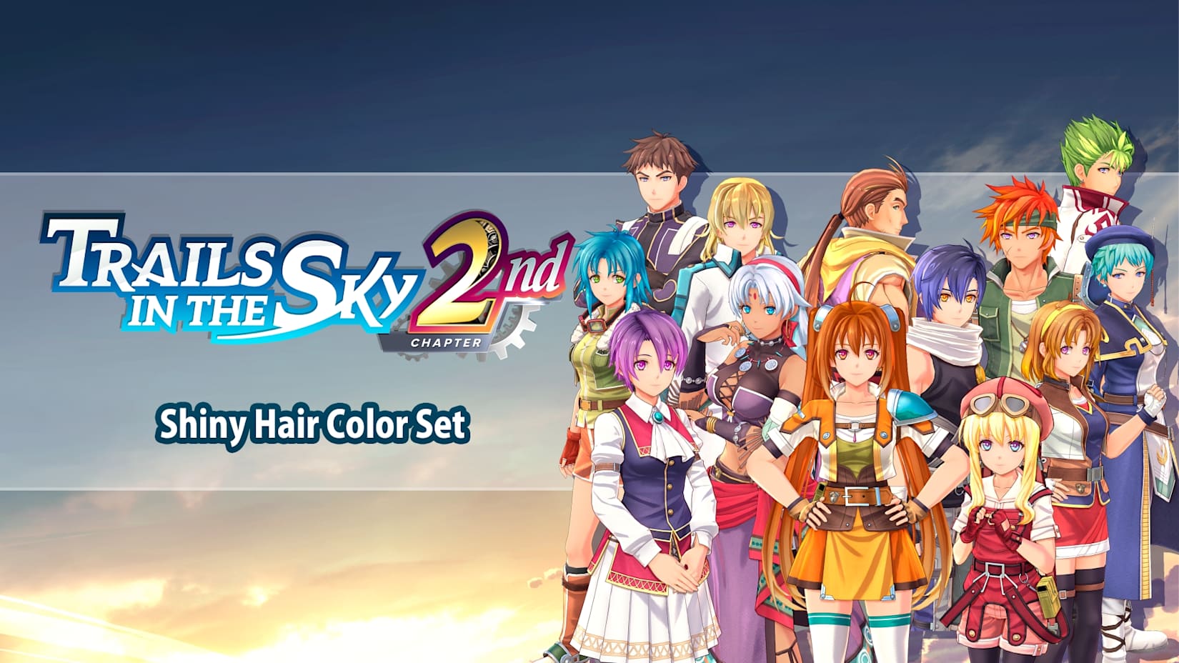 Capa de Shiny Hair Color Set