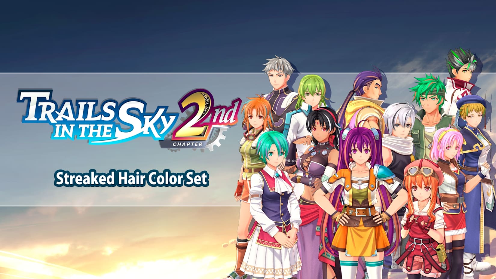 Capa de Streaked Hair Color Set