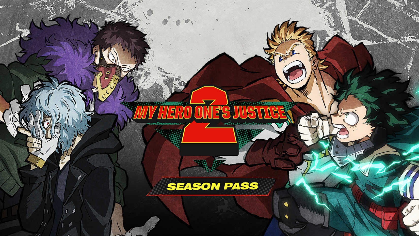Capa de Passe de Temporada de MY HERO ONE'S JUSTICE 2
