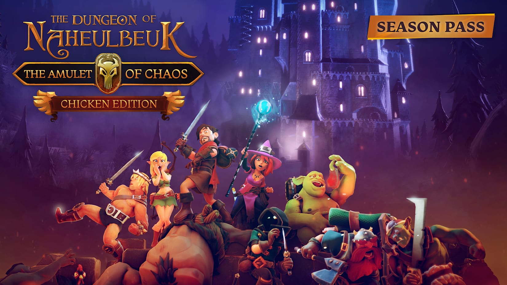 The Dungeon of Naheulbeuk: The Amulet of Chaos - Season Pass 封面