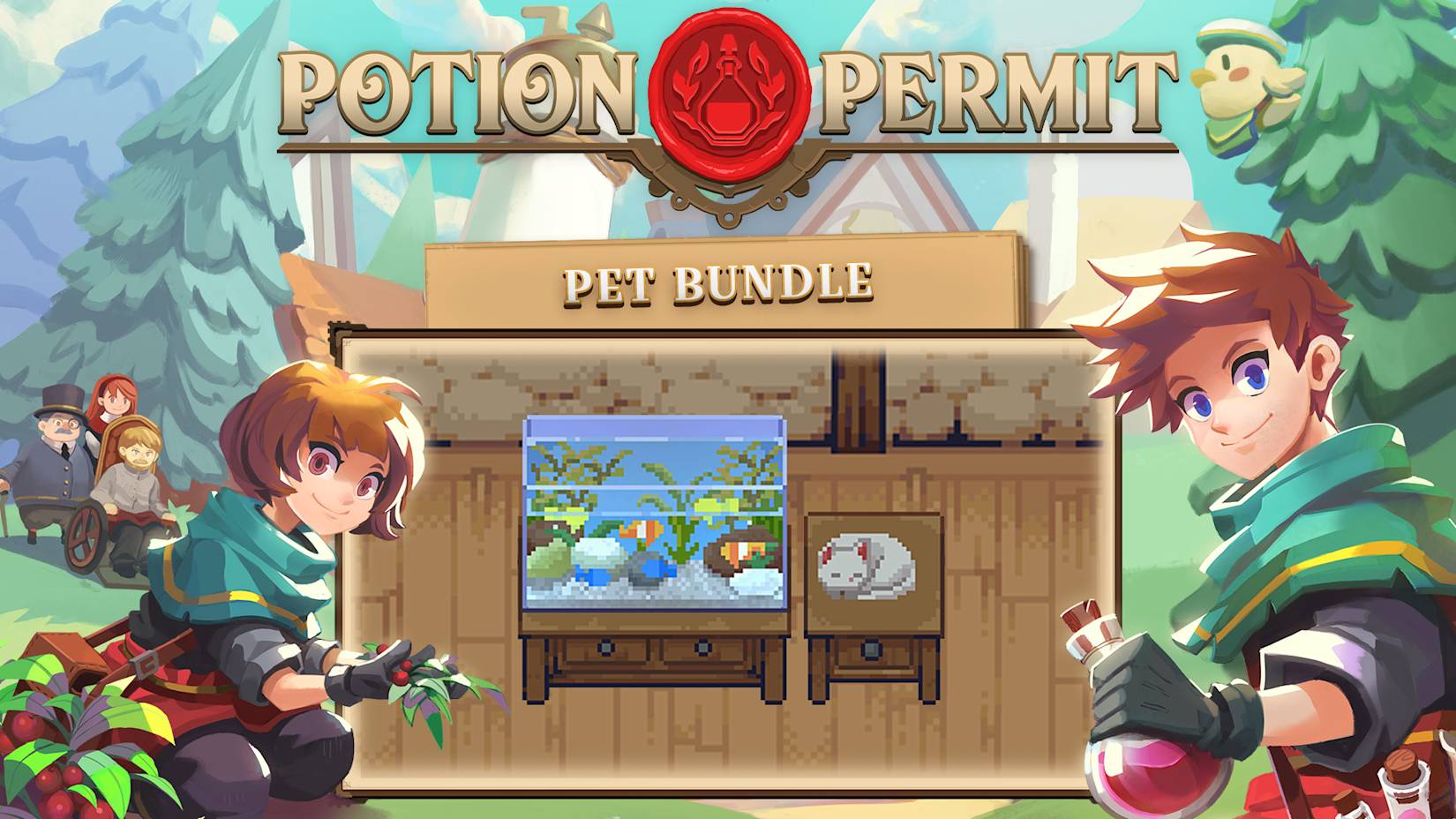 Capa de Potion Permit - Pet Bundle