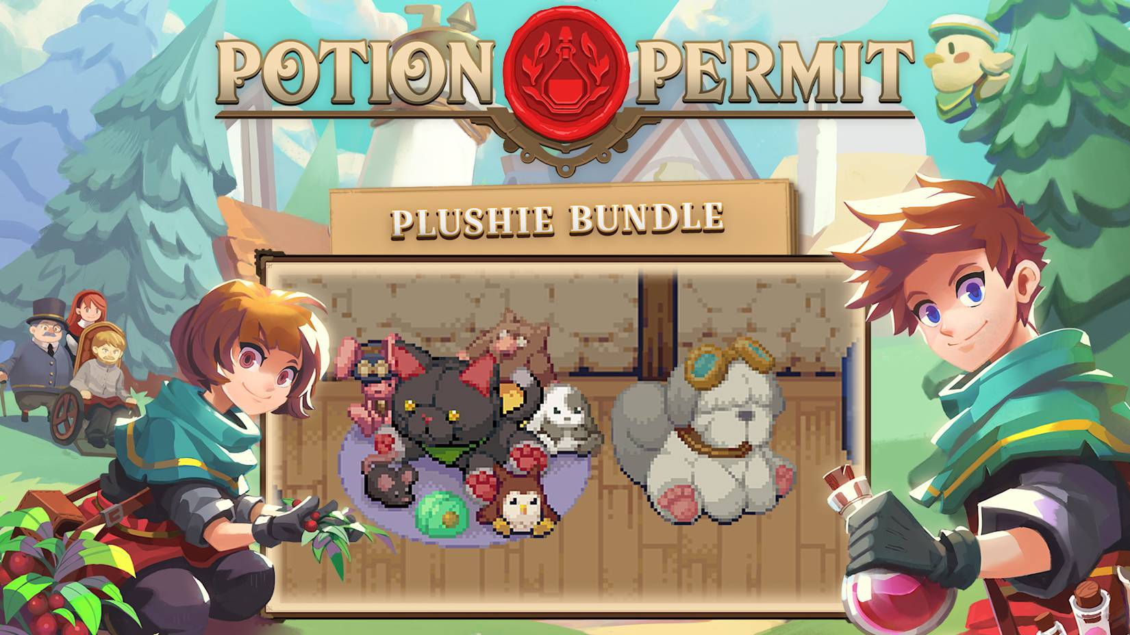 Capa de Potion Permit - Plushie Bundle