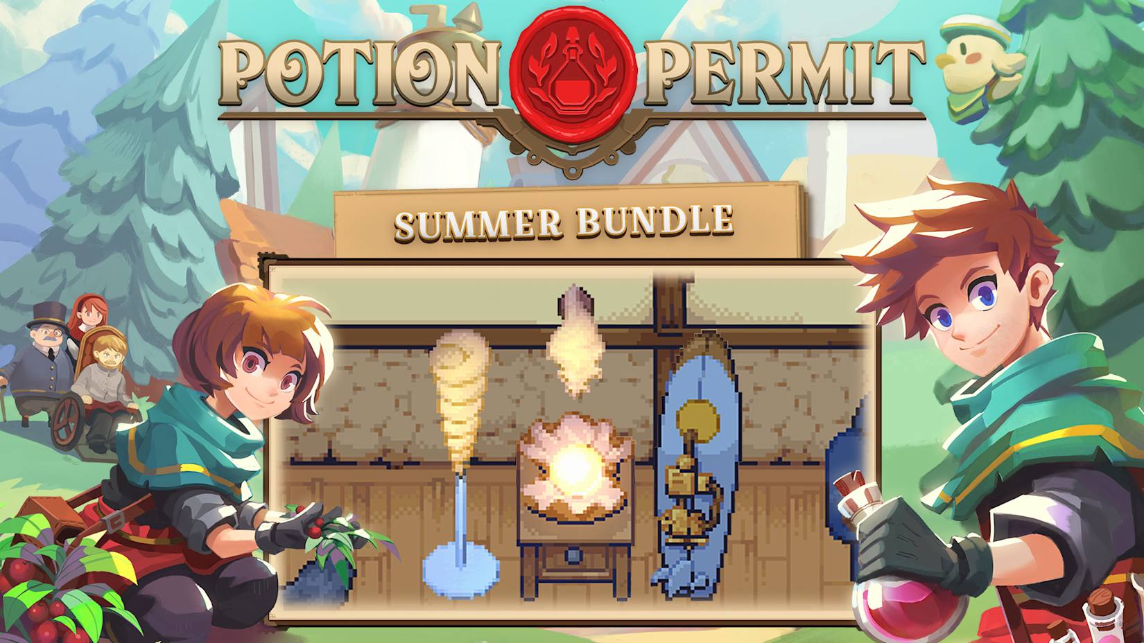 Capa de Potion Permit - Summer Bundle
