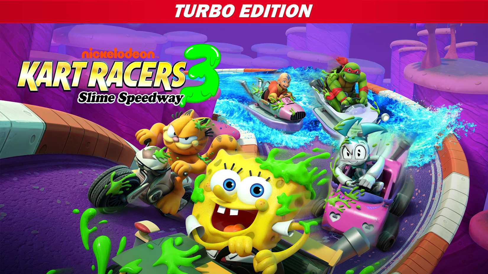 Nickelodeon Kart Racers 3: Slime Speedway Turbo Edition 封面