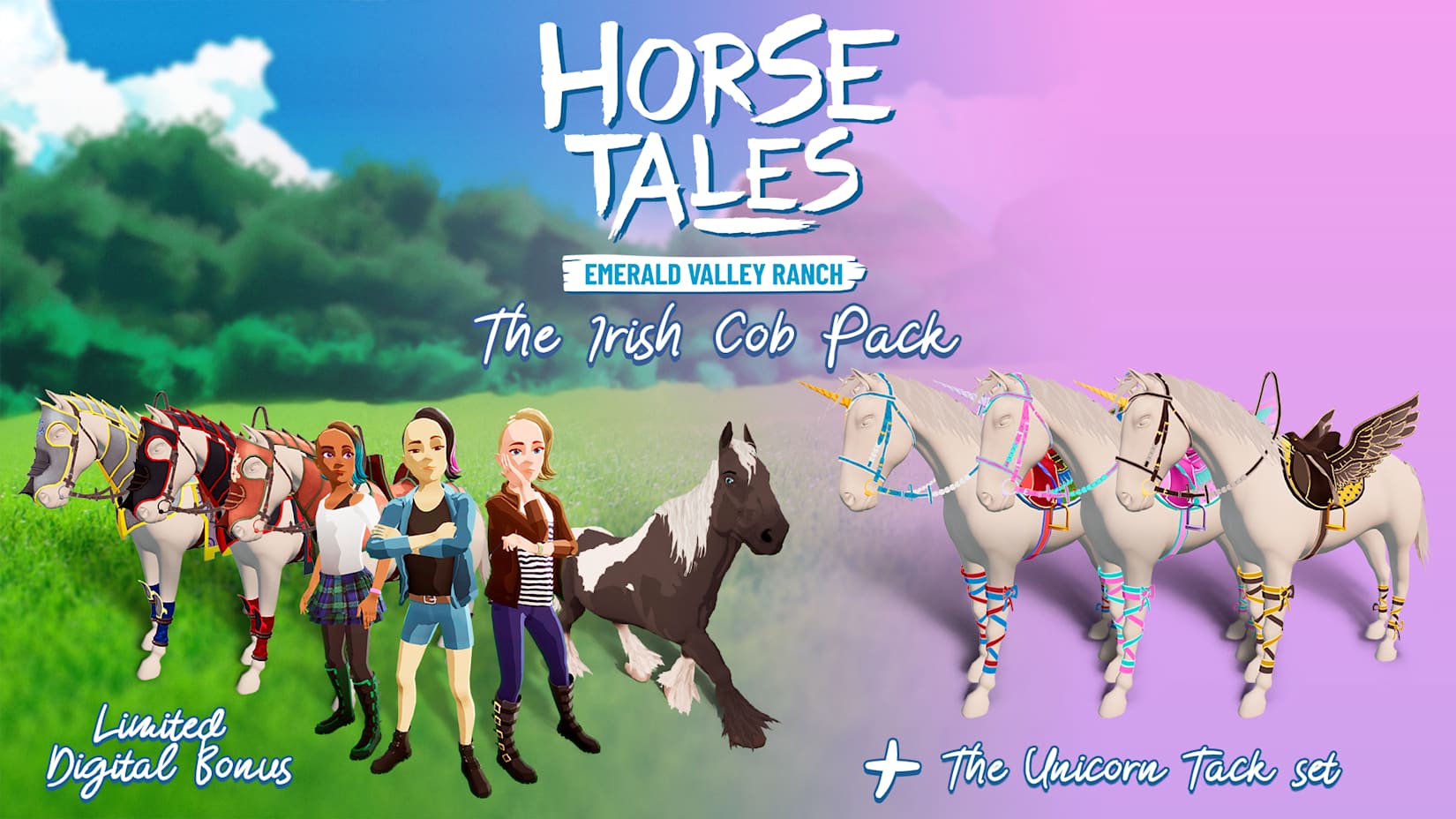 Irish Cob DLC - Horse Tales - Emerald Valley 封面