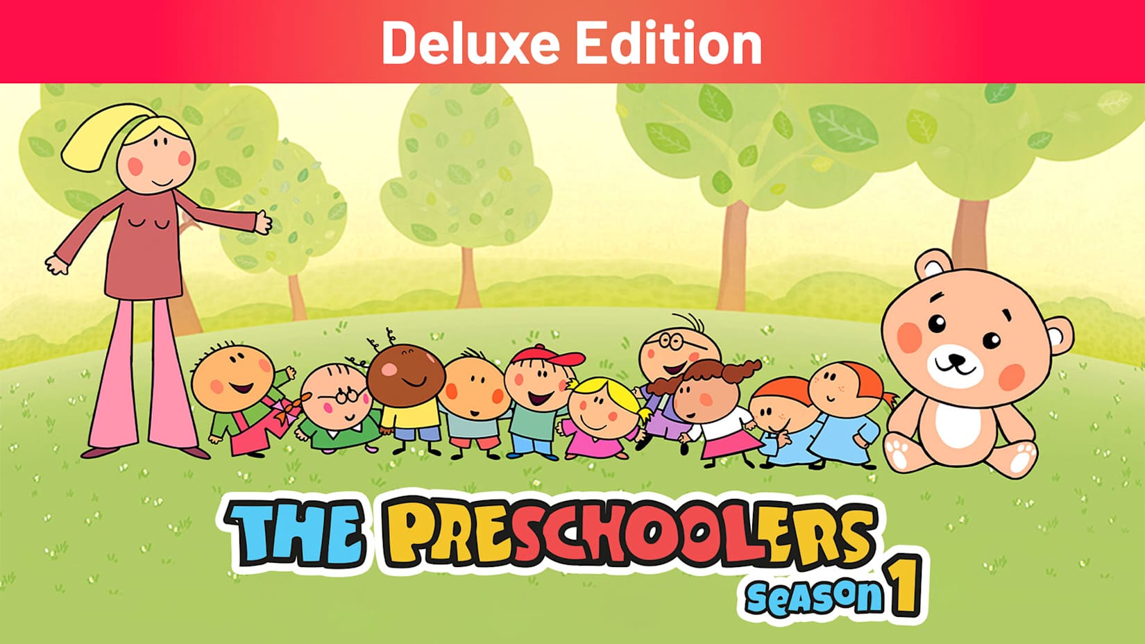 The Preschoolers: Season 1 Deluxe Edition 封面