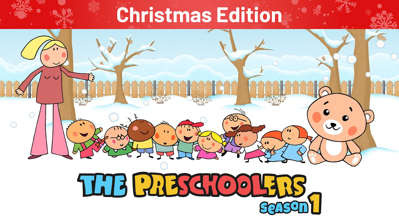 The Preschoolers: Season 1 Christmas Edition 封面