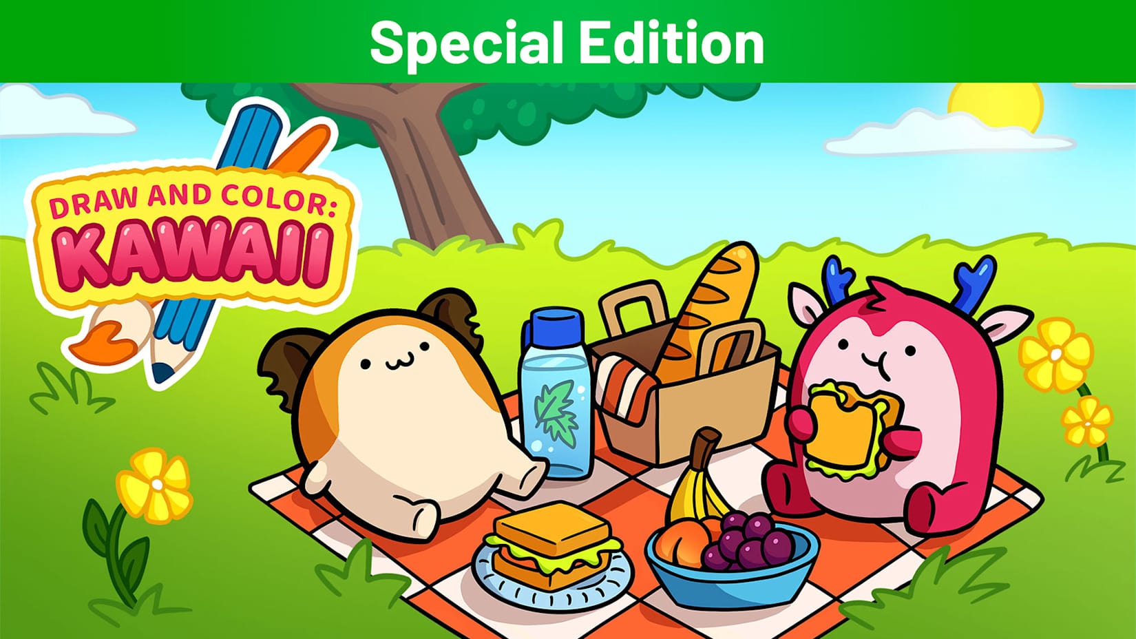 DRAW AND COLOR: KAWAII Special Edition 封面
