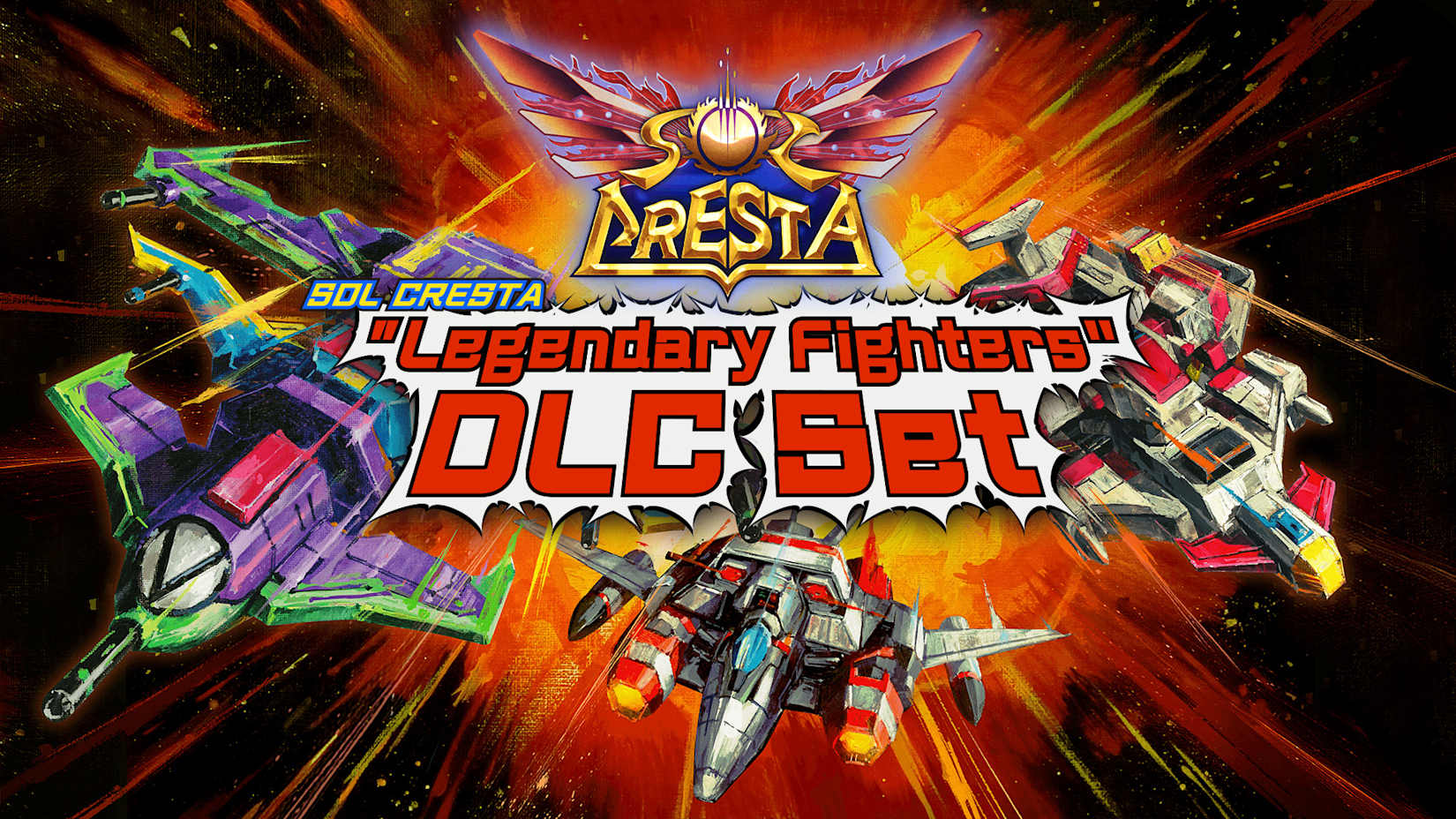Capa de Conjunto de DLC do SOL CRESTA "Caças Lendários"