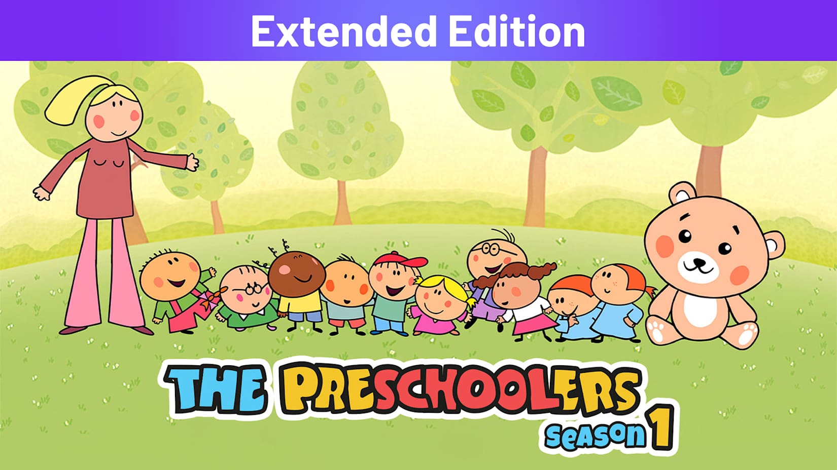The Preschoolers: Season 1 Extended Edition 封面