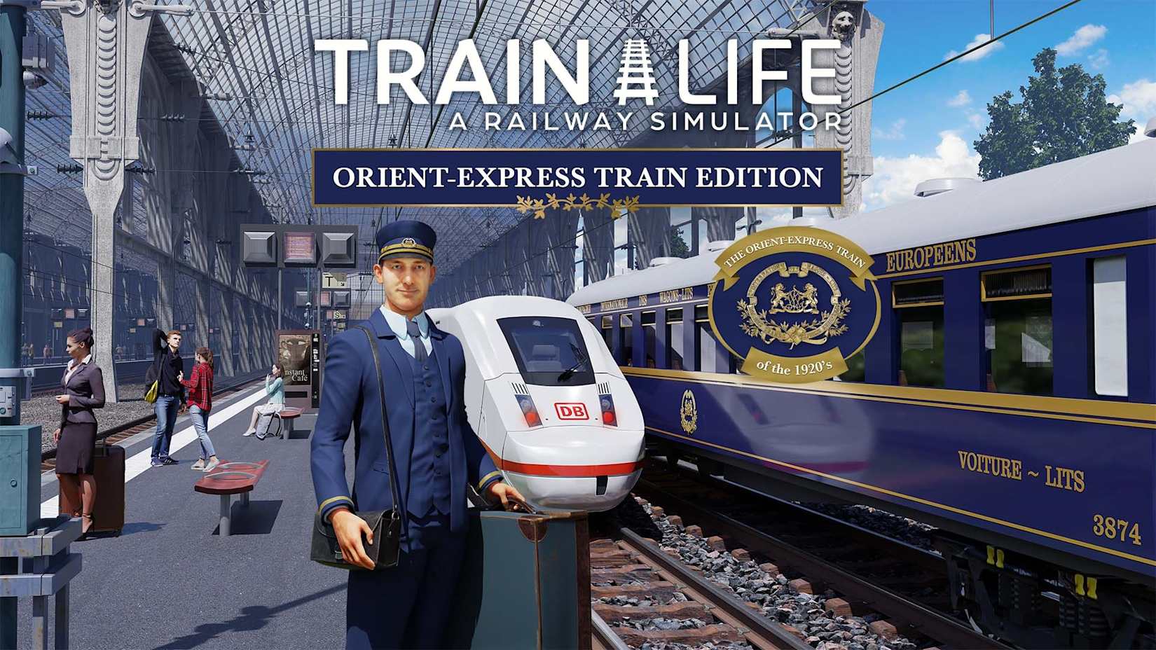 Capa de Train Life - Orient-Express Train Edition