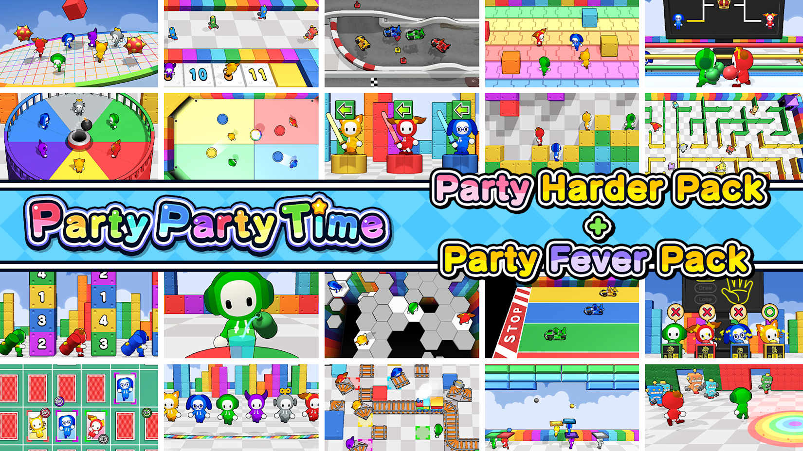 Party Harder Pack + Party Fever Pack 封面