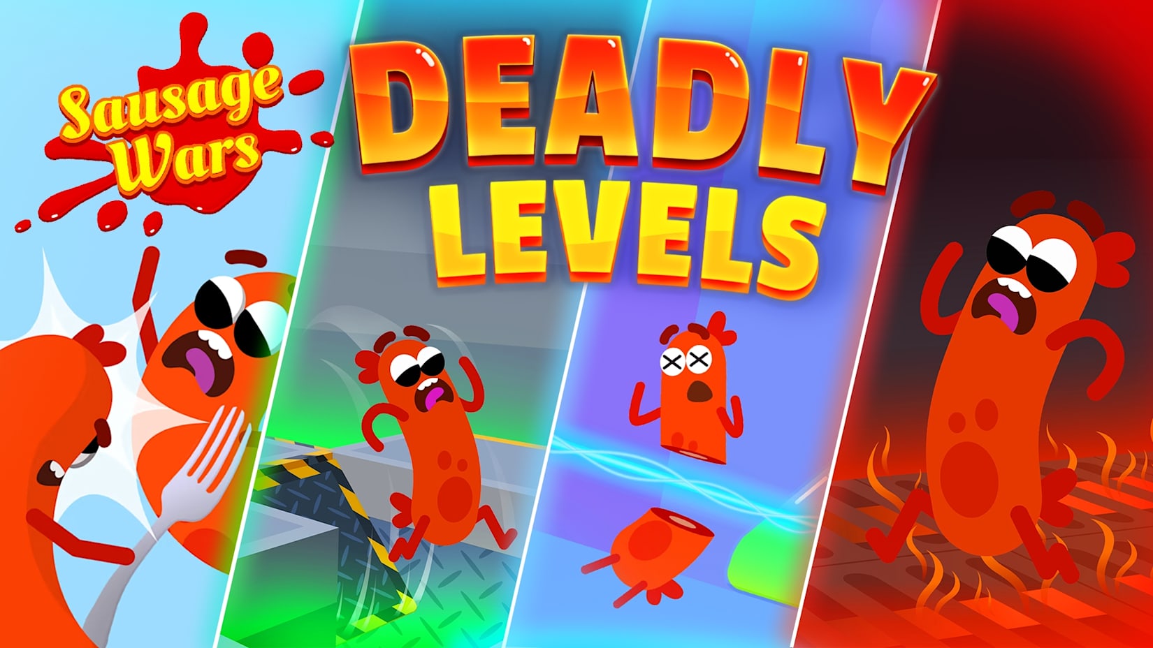 Sausage Wars: Deadly Levels 封面