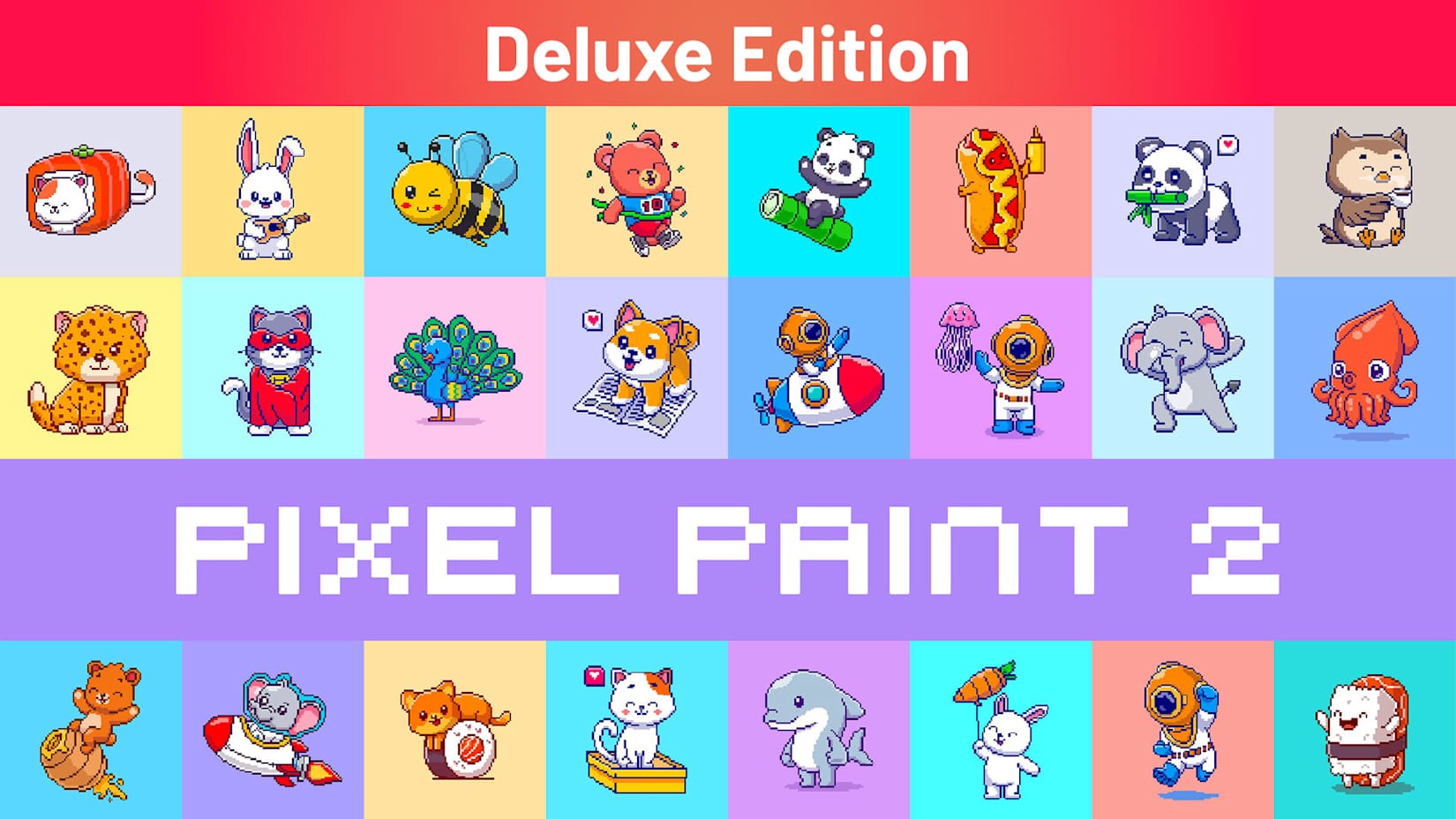 Capa de Pixel Paint 2 Deluxe Edition