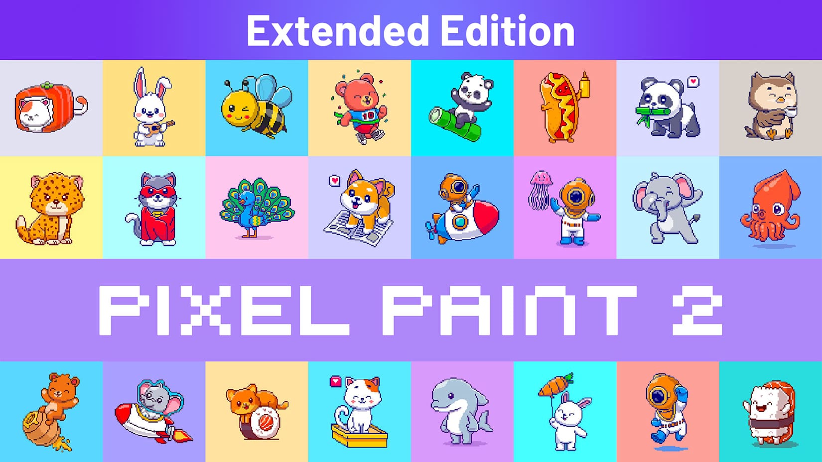 Capa de Pixel Paint 2 Extended Edition