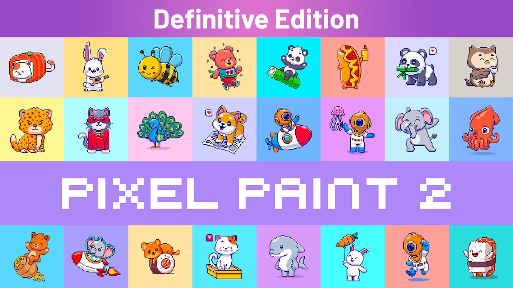 Capa de Pixel Paint 2 Definitive Edition