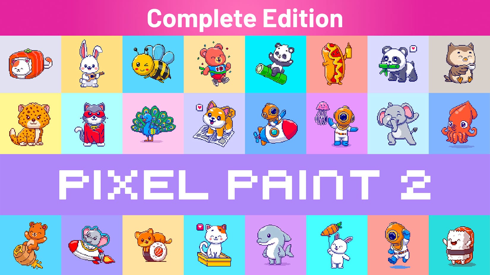 Capa de Pixel Paint 2 Complete Edition