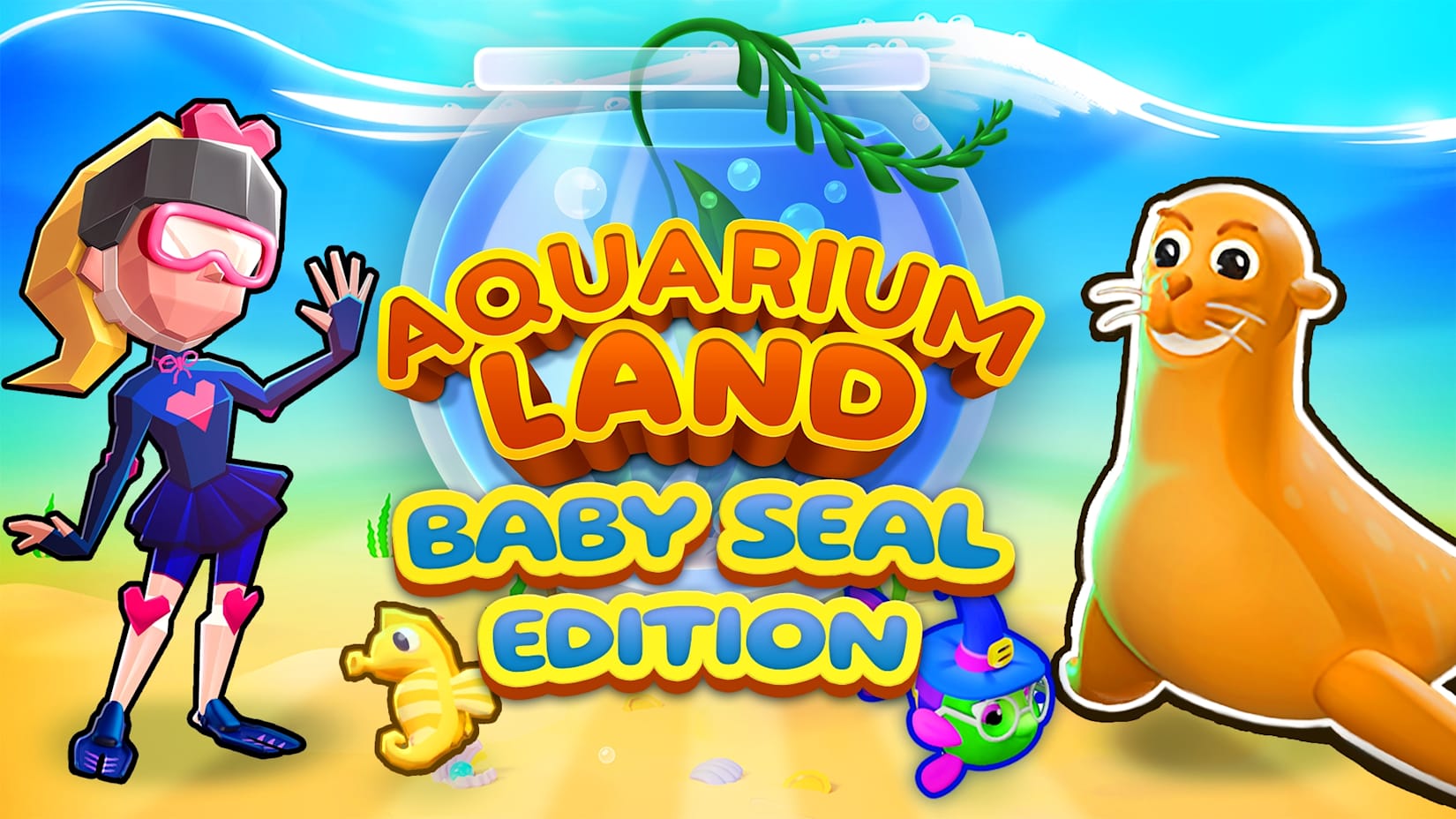 Capa de Aquarium Land: Baby Seal Edition