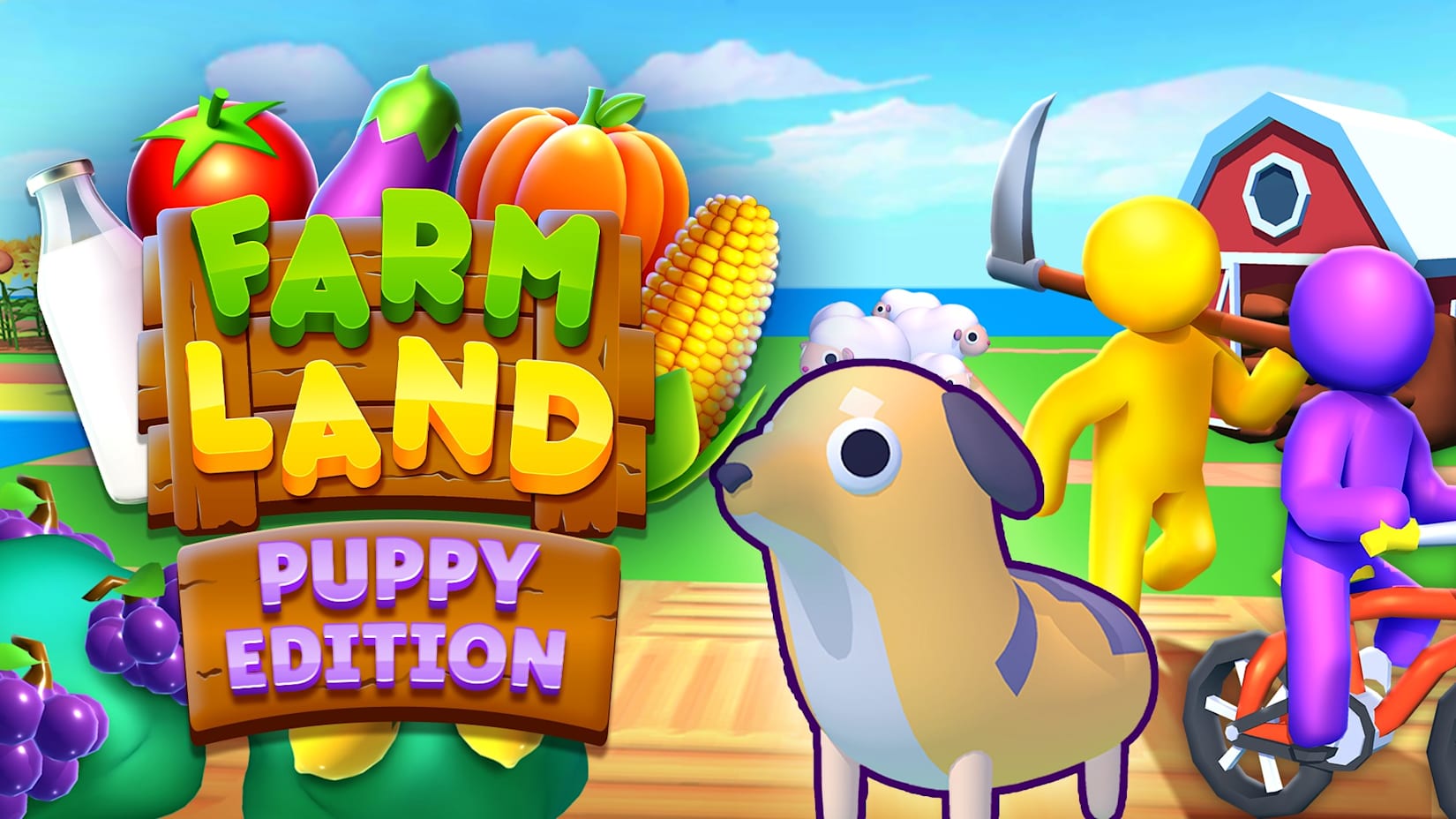 Farm Land: Puppy Edition 封面