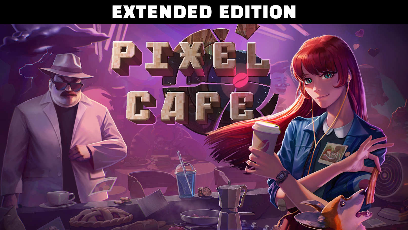 Capa de Pixel Cafe Extended Edition