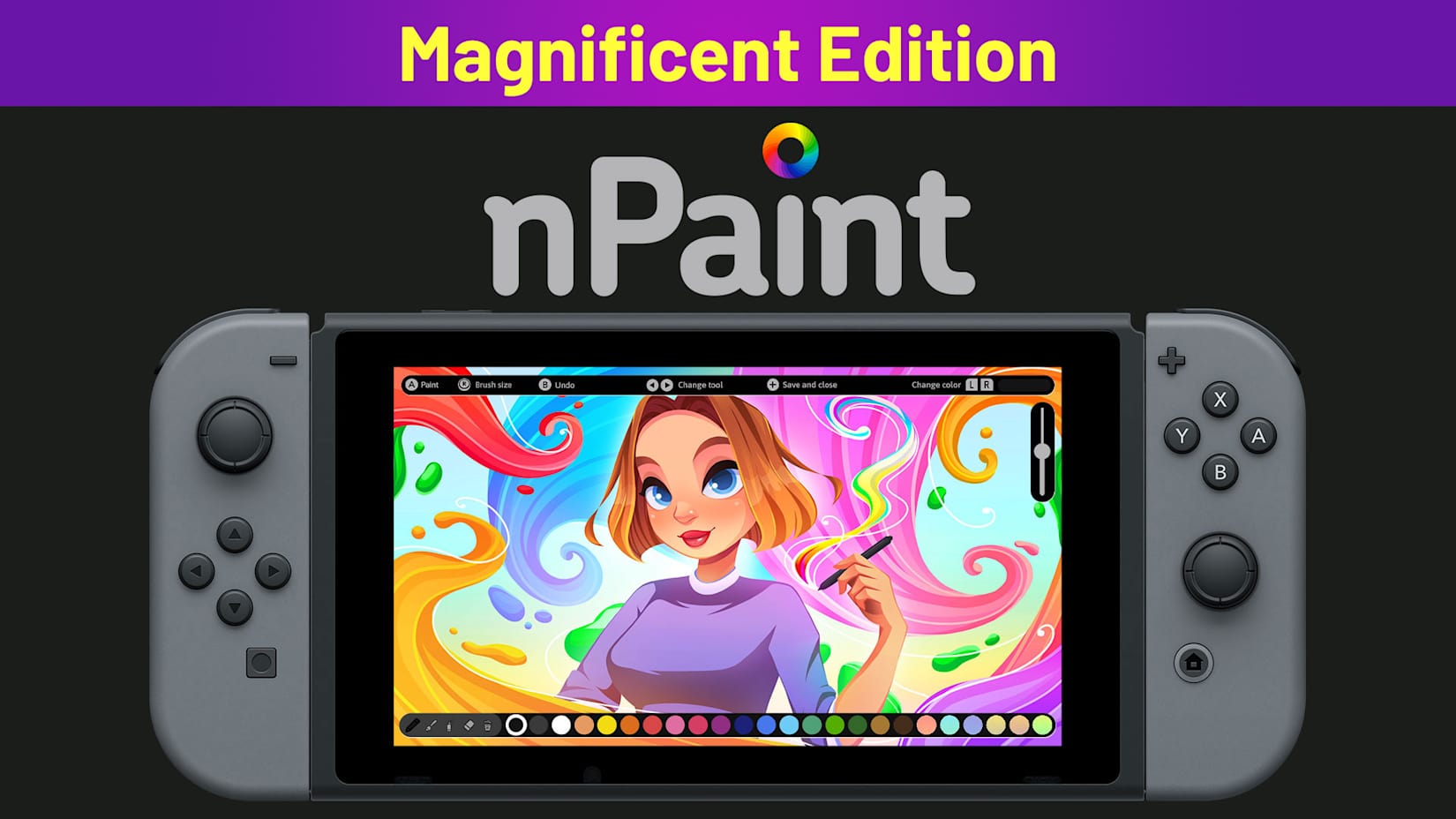 Capa de nPaint Magnificent Edition