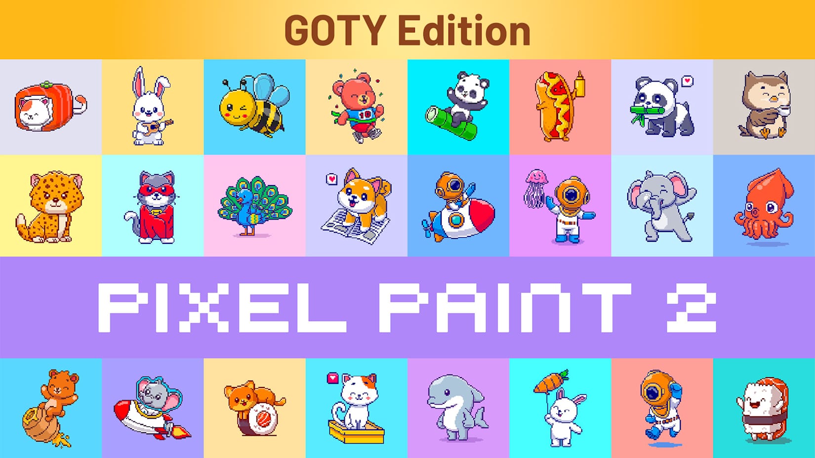 Capa de Pixel Paint 2 GOTY Edition